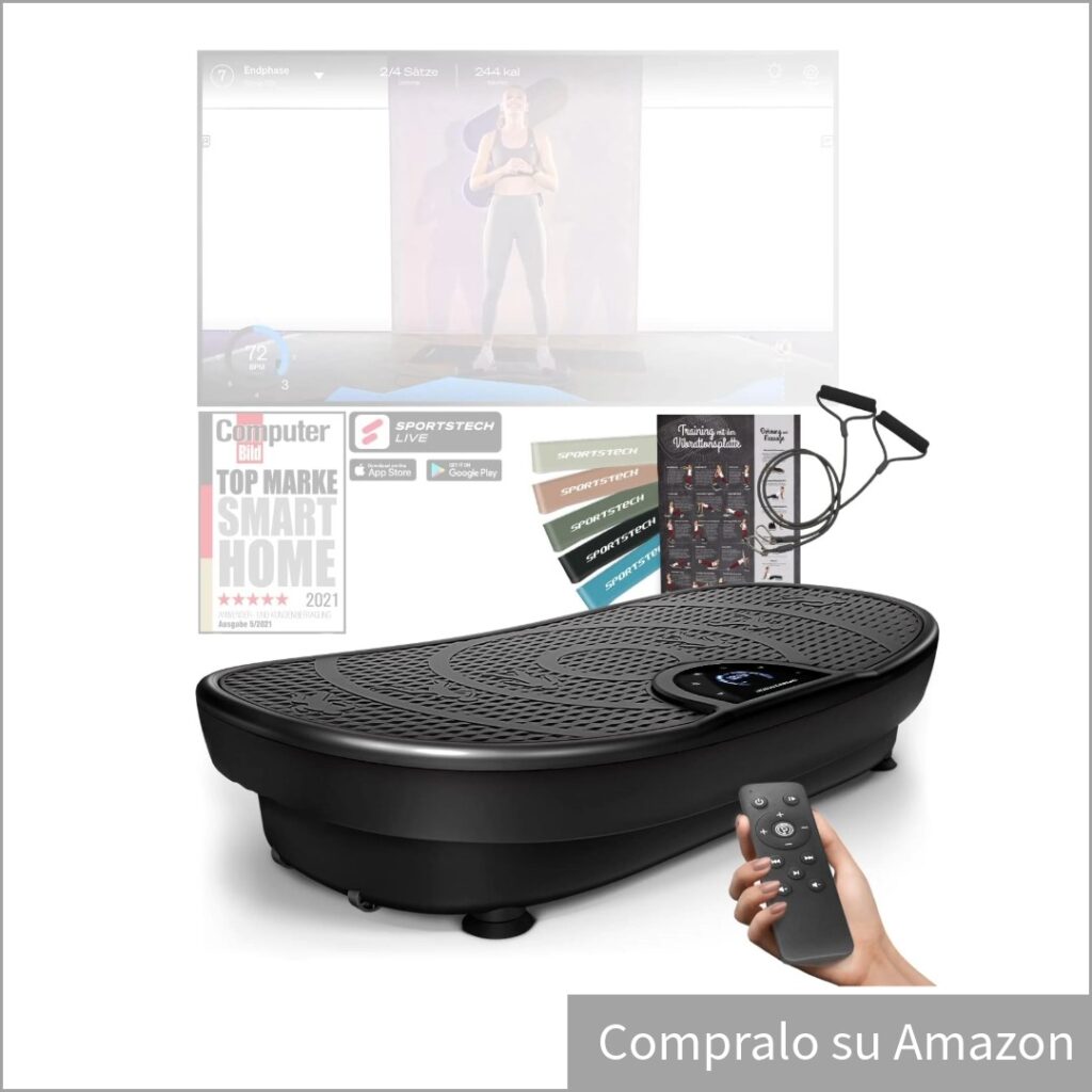 banner pedana vibrante sportstech vp250